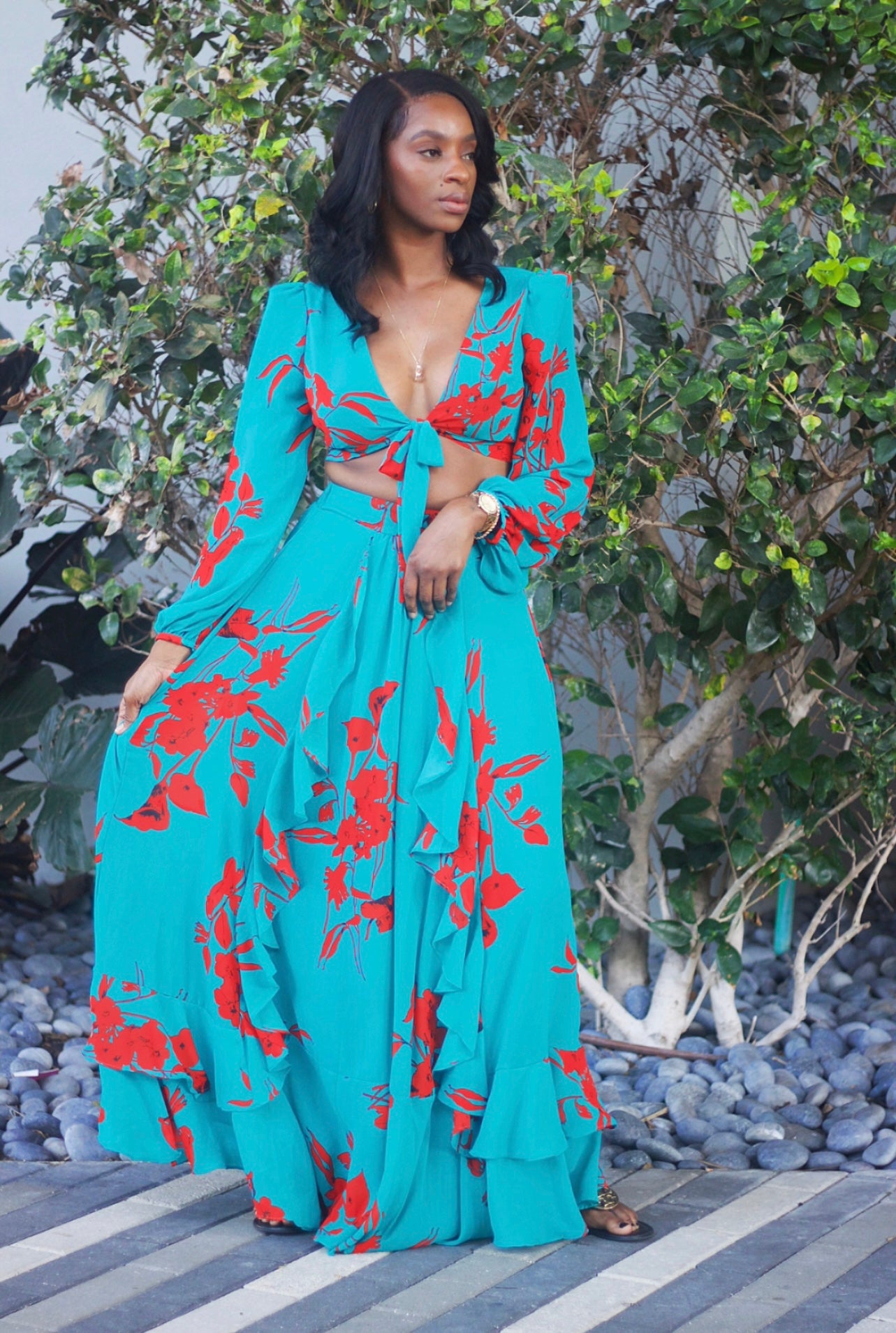 The Lovely One 2-Piece Skirt Set