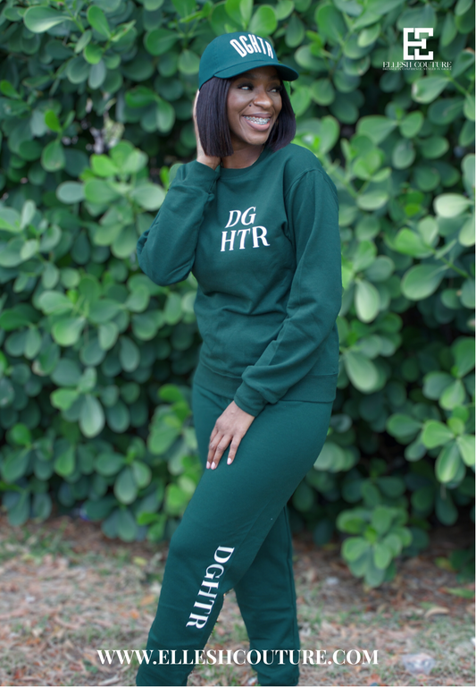 DGHTR Hunter Green Sweatsuit – Love That Finds You