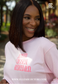 The Pretty and Purposed Tee (Long Sleeve – Pink)