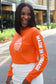 Made in His Image – (Long Sleeve -Orange)