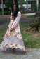 She's Blooming Floral Cut-Out Maxi Dress